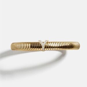 BaubleBar Dina Initial Y Bracelet, NWT